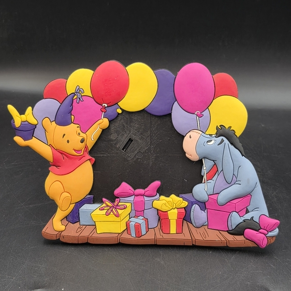 Applause Walt Disney Winnie The Pooh Vinyl Photo Picture Frame  FRAME ONLY - Picture 1 of 4